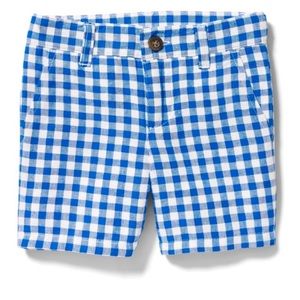 NWOT Janie & Jack Gingham Shorts